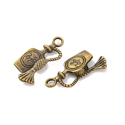 Tibetan Style Alloy Liquor Bottle Pendants&nbsp;X-TIBEP-A100796-AB-LF
