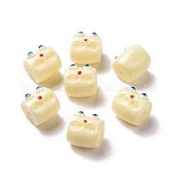 Halloween Opaque Resin Beads&nbsp;RESI-E023-01A