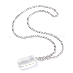 Dandelion Seed Wish Necklace for Teen Girl Women Gift&nbsp;LS-NJEW-Z014-01P