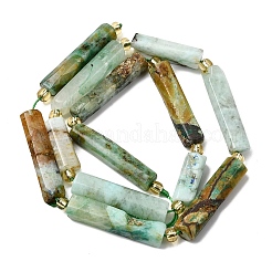 Natural Chrysocolla and Lapis Lazuli Beads Strands&nbsp;G-D353-A04