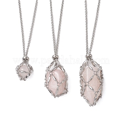 3Pcs 3 Sizes 304 Stainless Steel Rolo Chain Macrame Pouch Necklace Making&nbsp;NJEW-JN05071-01