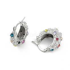 304 Stainless Steel Moon Hoop Earrings&nbsp;EJEW-A119-06P