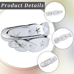 1Pc Imitation Leather Chain Belts&nbsp;AJEW-CL0001-91B