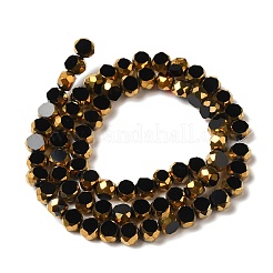 Electroplate Glass Beads Strands&nbsp;EGLA-P061-01A-03