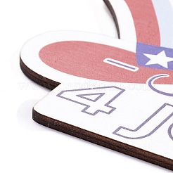 Independence Day Density Board Wooden Wall Ornament Doorplate Pendants&nbsp;HJEW-C004-11