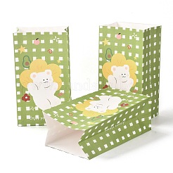 Rectangle with Bear Pattern Paper Candy Bags&nbsp;CARB-G007-03D