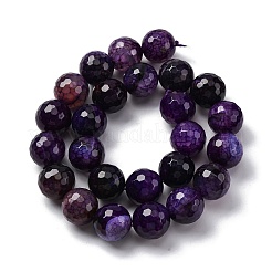 Natural Dragon Veins Agate(Dyed & Heated) Beads Strands&nbsp;G-K390-A14-01