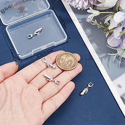 6Pcs Brass Fold Over Clasps&nbsp;KK-BBC0016-41P
