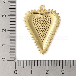 Rack Plating Brass Micro Pave Cubic Zirconia Pendants&nbsp;X-KK-P279-05B-G