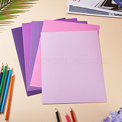 30Pcs 5 Colors Rectangle Craft Paper&nbsp;DIY-TAC0025-28