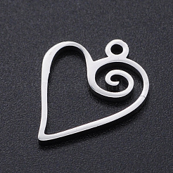 Non-Tarnish 201 Stainless Steel Pendants&nbsp;STAS-T054-JN770-1