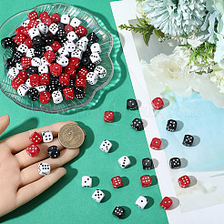 180Pcs 3 Colors Acrylic Beads&nbsp;OACR-PA0001-08