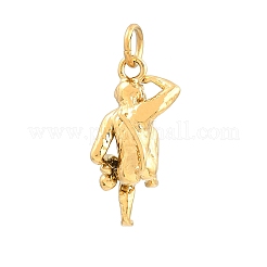 Brass Pendants&nbsp;KK-CBA855A-01G-09