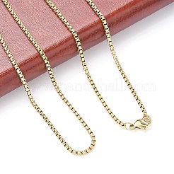 304 Stainless Steel Venetian Chain Necklace Making&nbsp;X-STAS-A028-N032G
