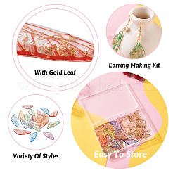 DIY Butterfly Wing Earrings Making Kit&nbsp;DIY-TA0003-73