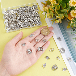 150Pcs 3 Style Tibetan Style Alloy Pendants&nbsp;FIND-SC0003-72