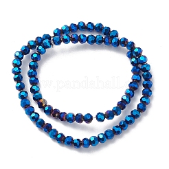 Electroplate Glass Beads Strands&nbsp;EGLA-K015-10A