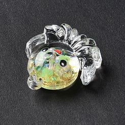 Luminous Transparent Resin Pendants&nbsp;RESI-K019-05