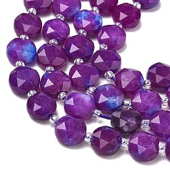 Dyed Natural Jade Beads Strands&nbsp;G-C116-A15-01-01