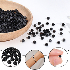 Natural Black Onyx Beads&nbsp;G-PA0002-38B