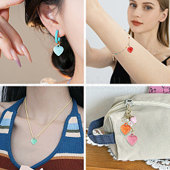 50Pcs Baking Paint Acrylic Pendants&nbsp;OACR-TA0004-83A