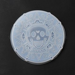 Halloween Theme Silicone Cup Mat Molds&nbsp;DIY-E066-01