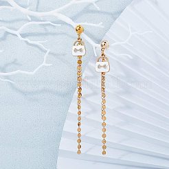 Golden Plated Alloy Pendants&nbsp;ENAM-NB0001-08G