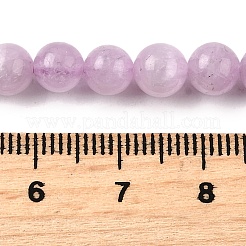 Natural Kunzite Beads Strands&nbsp;G-D856-03-6mm-01