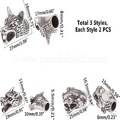 304 Stainless Steel Cord Ends&nbsp;STAS-UN0004-84AS