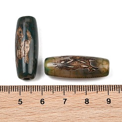 Tibetan Style dZi Beads&nbsp;TDZI-E004-64-01