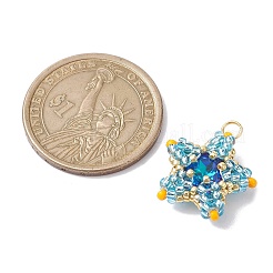 TOHO Seed Beads Pendants&nbsp;PALLOY-MZ00177-02