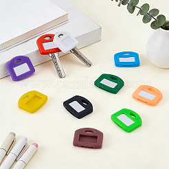 80Bags 10 Colors Silicone Key Covers&nbsp;FIND-PH0038-32