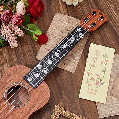 2 Sheets 2 Styles Flower PVC Self-Adhesive Stickers&nbsp;DIY-FH0010-53