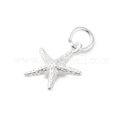 925 Sterling Silver Starfish Charms&nbsp;STER-S010-02A-S