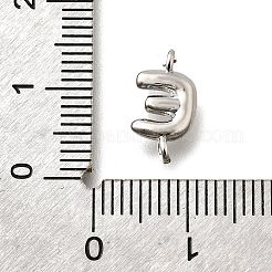 Brass Connector Charms&nbsp;KK-P295-01P-E