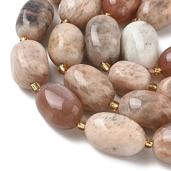 Natural Sunstone Beads Strands&nbsp;G-G453-D01-01