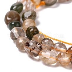 Natural Rutilated Quartz Beads Strands&nbsp;G-F706-11A