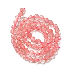 Cherry Quartz Glass Beads Strands&nbsp;G-K382-A05-01
