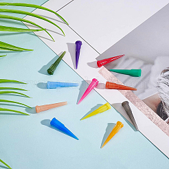 120Pcs 12 Colors TT Plastic Needles&nbsp;TOOL-BC0001-23