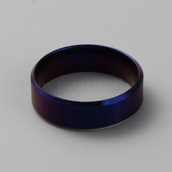 304 Stainless Steel Plain Band Rings&nbsp;RJEW-WH0003-43H