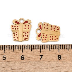304 Stainless Steel Enamel Pendants&nbsp;STAS-G357-01G-04