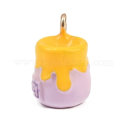 Alloy Enamel Pendants&nbsp;AL-CBA701E-02B-G01