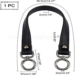 Microfiber Leather Bag Tape&nbsp;FIND-WH0063-72