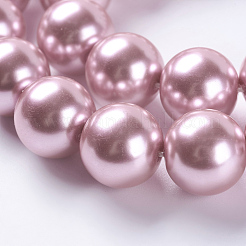 Eco-Friendly Dyed Glass Pearl Round Beads Strands&nbsp;HY-A002-14mm-RB109