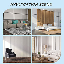 Matte Style PVC Self-Adhesive Floor Seam Stickers&nbsp;DIY-WH0033-51A-02