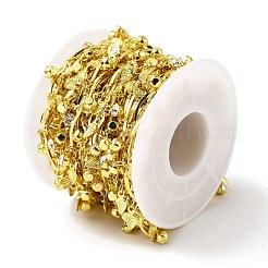 Handmade Eco-friendly Brass Curved Bar Link Chain&nbsp;CHC-E023-29G