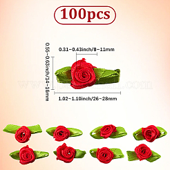 2 Sets 100Pcs Cloth Flower Ornament Accessories&nbsp;FIND-SP0004-75