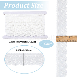 8Yards Flat Hollow Polyester Lace Trim&nbsp;OCOR-GF0006-07B