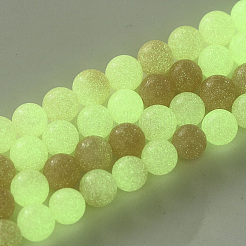 Synthetic Luminous Stone Beads Strands&nbsp;G-T129-12A