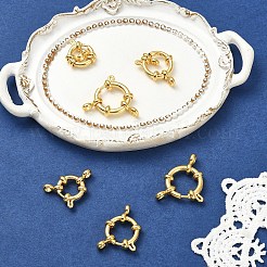 6Pcs 3 Styles Ion Plating(IP) 304 Stainless Steel Spring Ring Clasps&nbsp;STAS-YW0003-53
